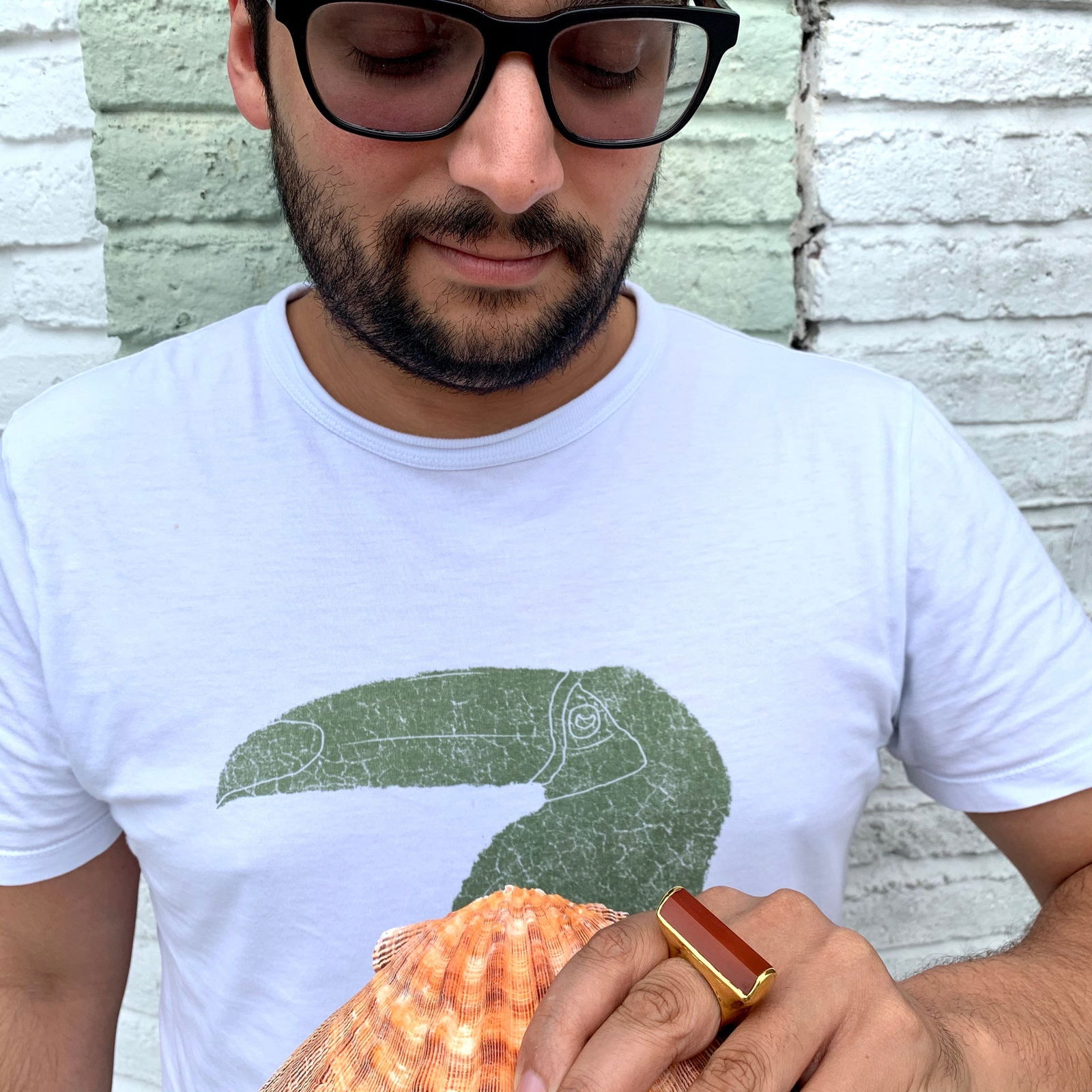 Men’s Vermeil Carnelian Ring - 2