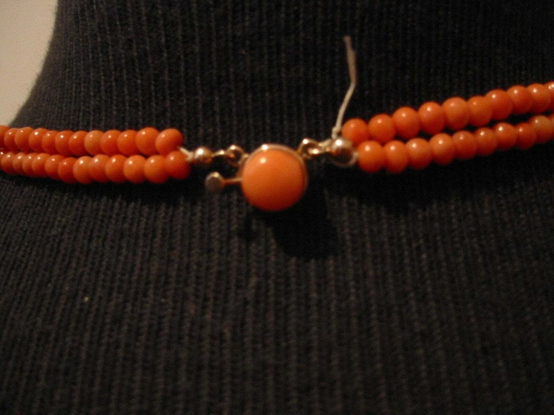 Southwestern Natural Gemstone Motif Triple Strand Bead Necklace - 2