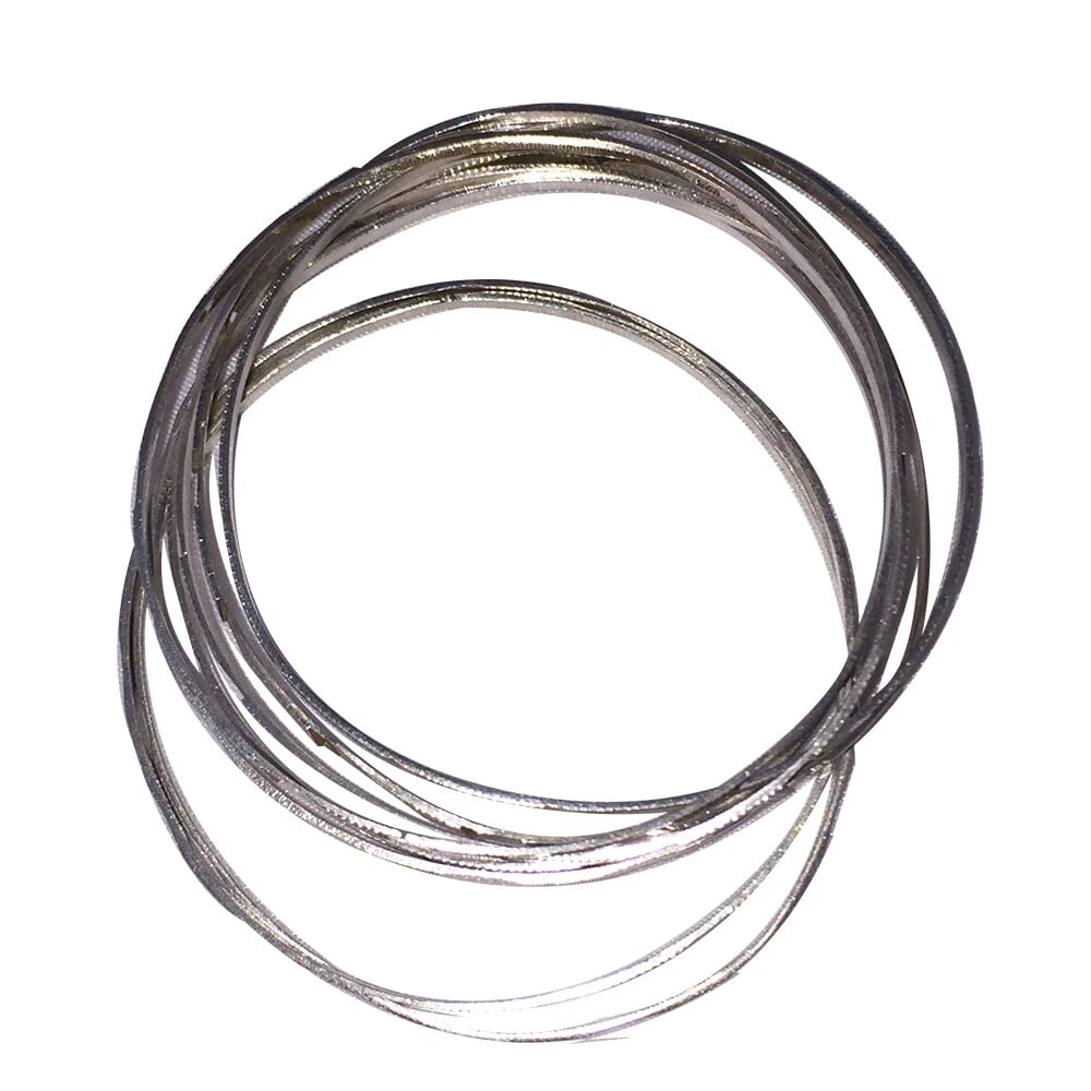 Polished Sterling Silver Tusk Horn Earrings - 3