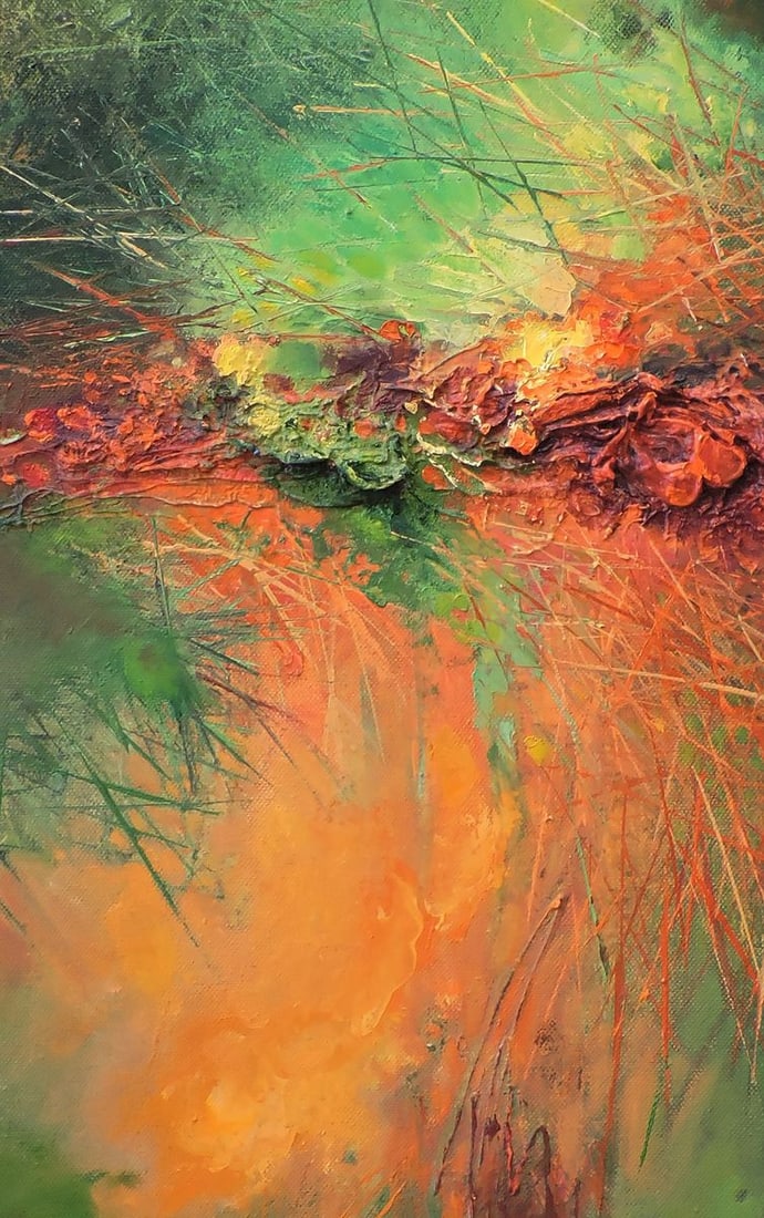 Oil painting Acute interaction Oksana Osnach - 6