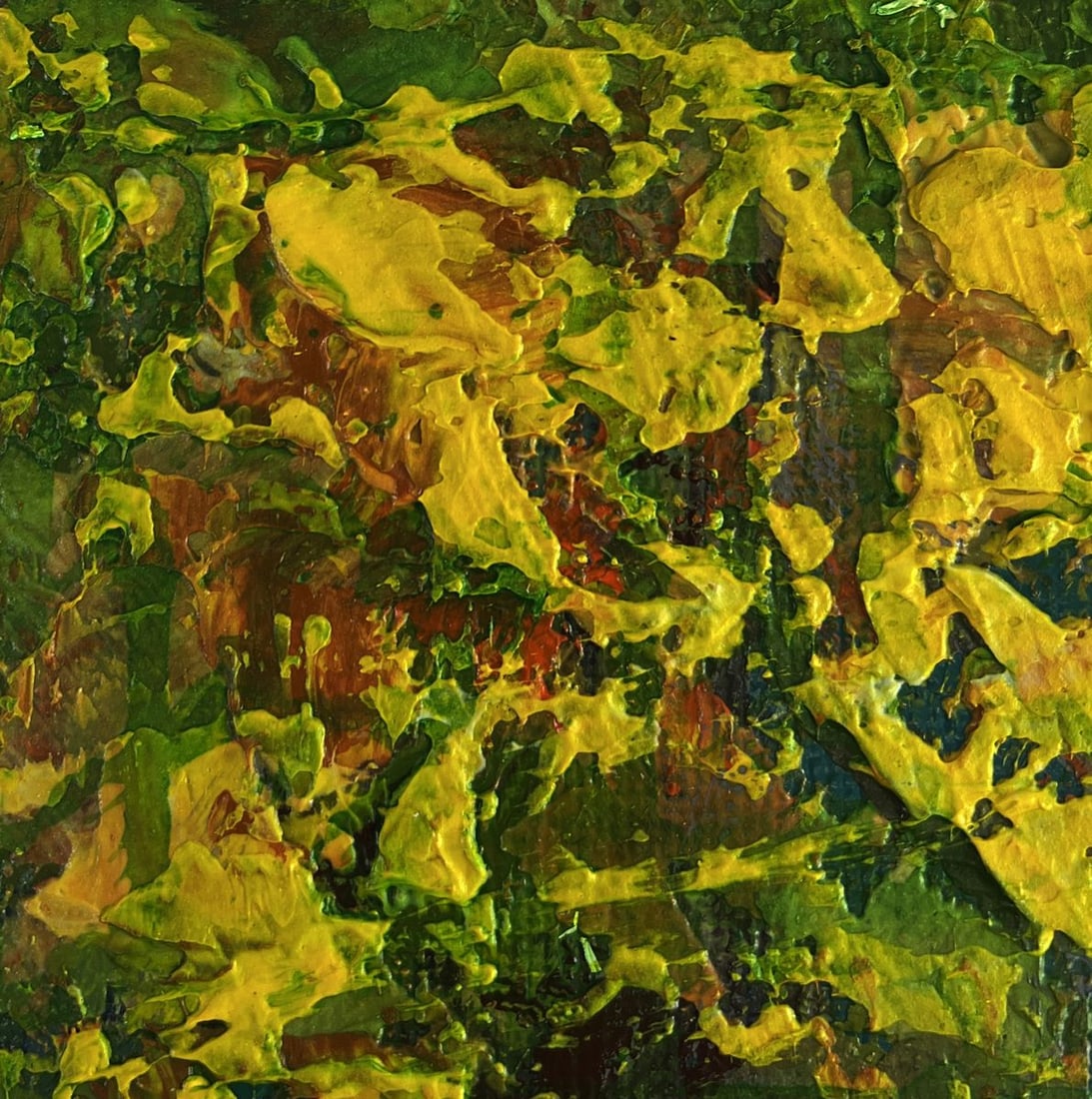 Acrylic painting Seasons of the year Mykhailo Patskan - 4