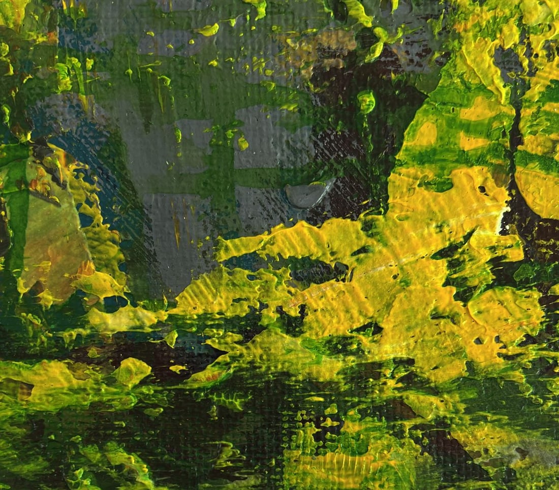 Acrylic painting Seasons of the year Mykhailo Patskan - 8