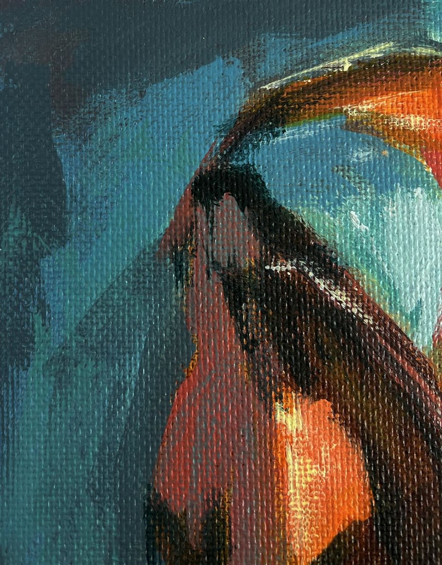 Acrylic painting Water element Mykhailo Patskan - 4