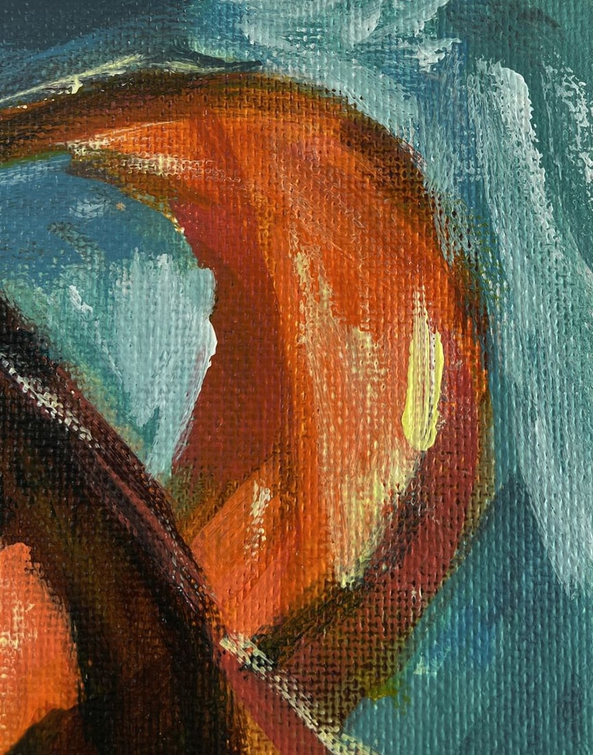 Acrylic painting Water element Mykhailo Patskan - 5