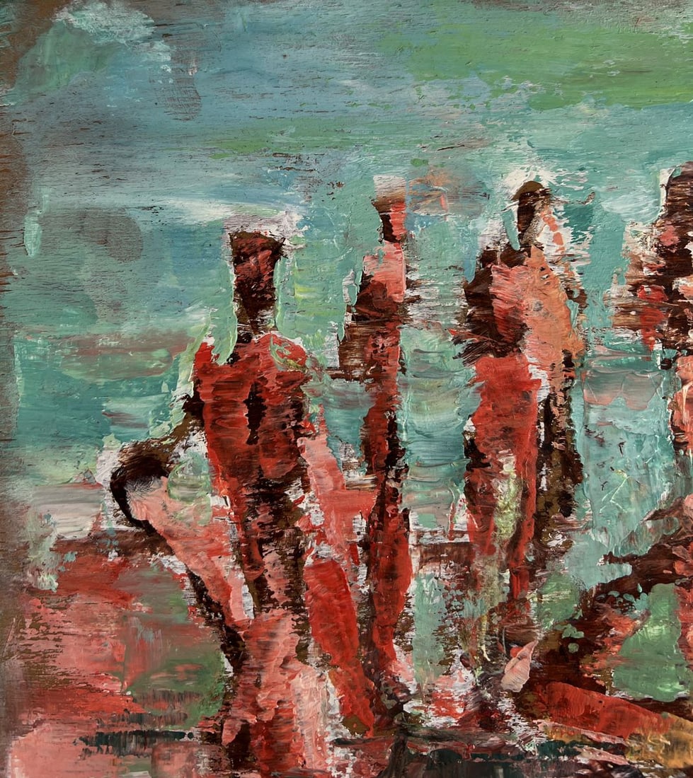 Oil painting Collected thoughts Vadim Aksenov - 4