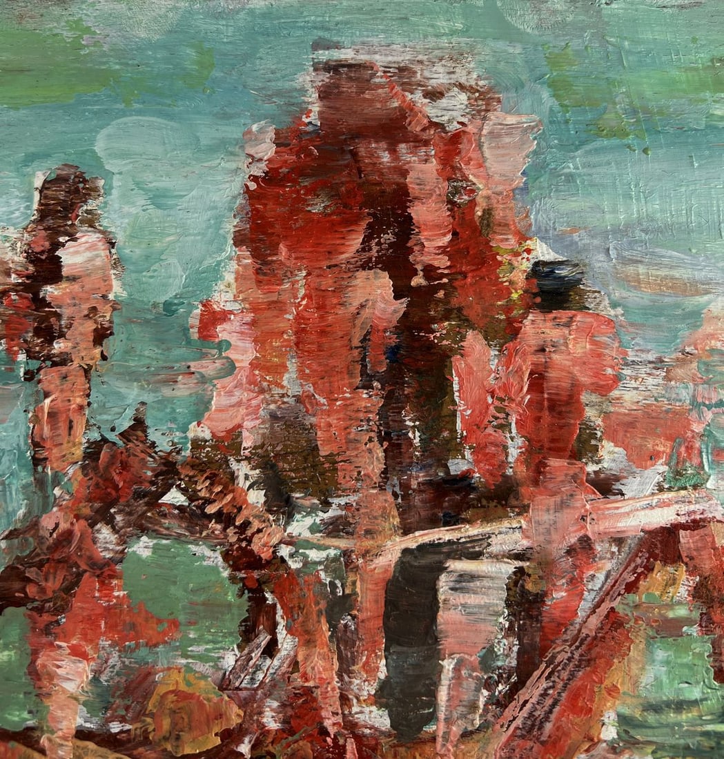 Oil painting Collected thoughts Vadim Aksenov - 5