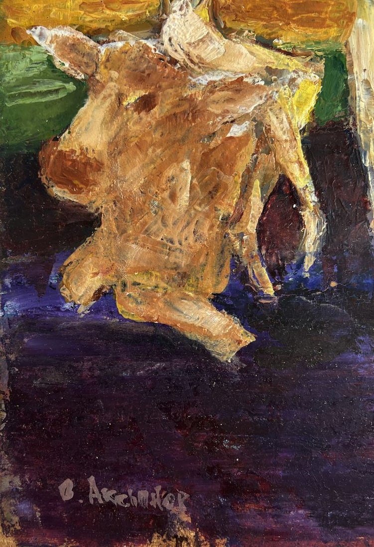 Oil painting Unexpected Friends Vadim Aksenov - 7