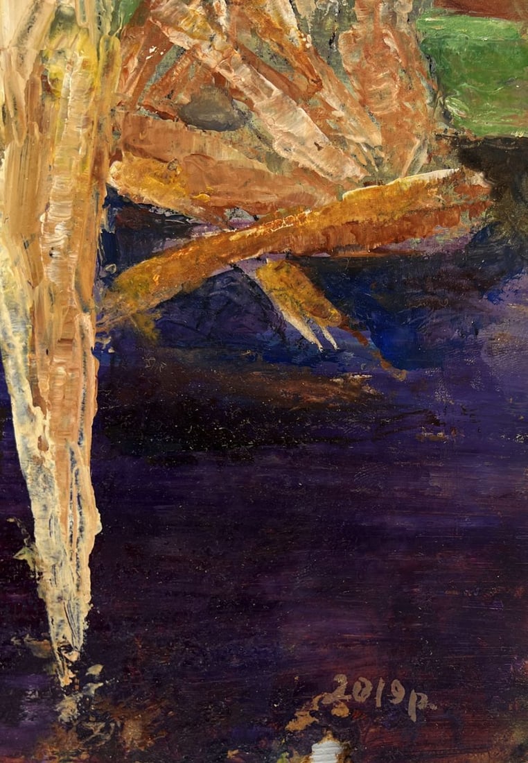 Oil painting Unexpected Friends Vadim Aksenov - 8