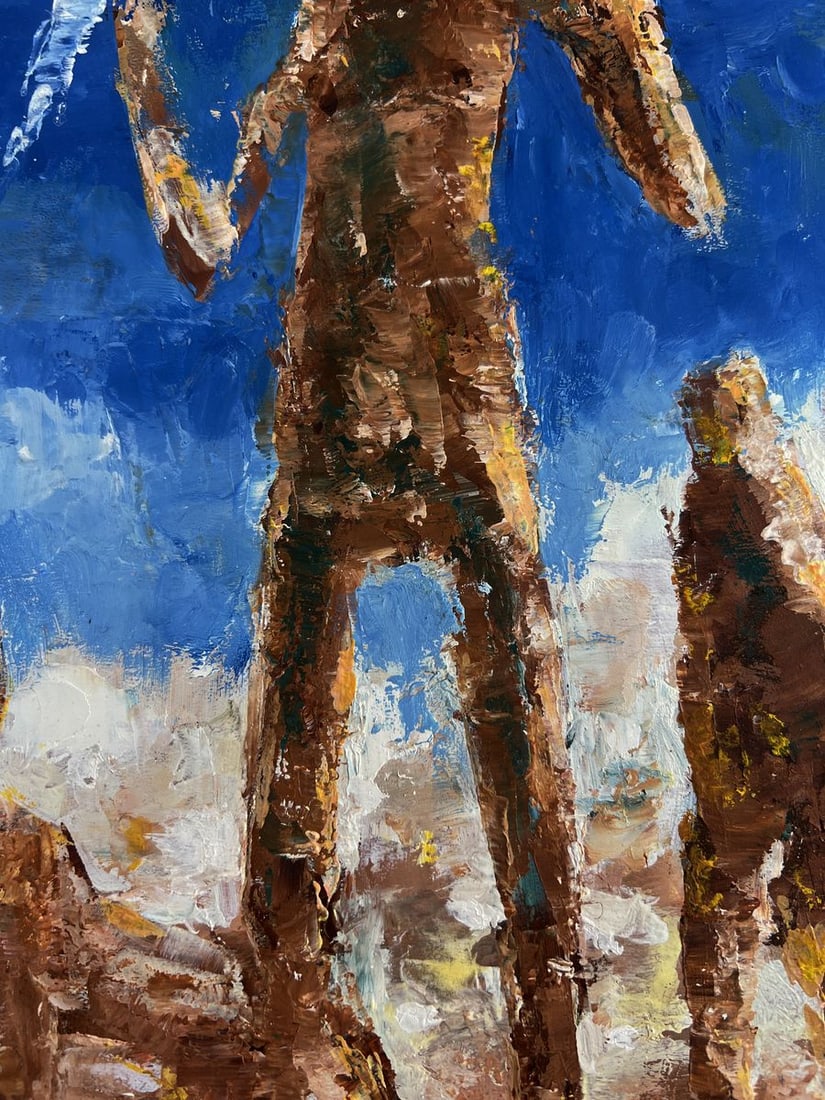 Oil painting Forward to accomplishing feats Vadim Aksenov - 6