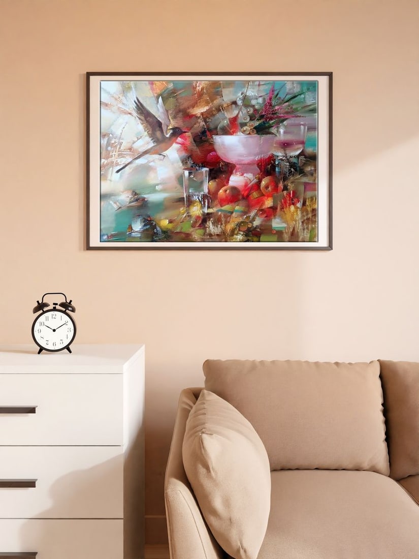 Abstract oil painting Bright morning Anatoly Tarabanov - 2