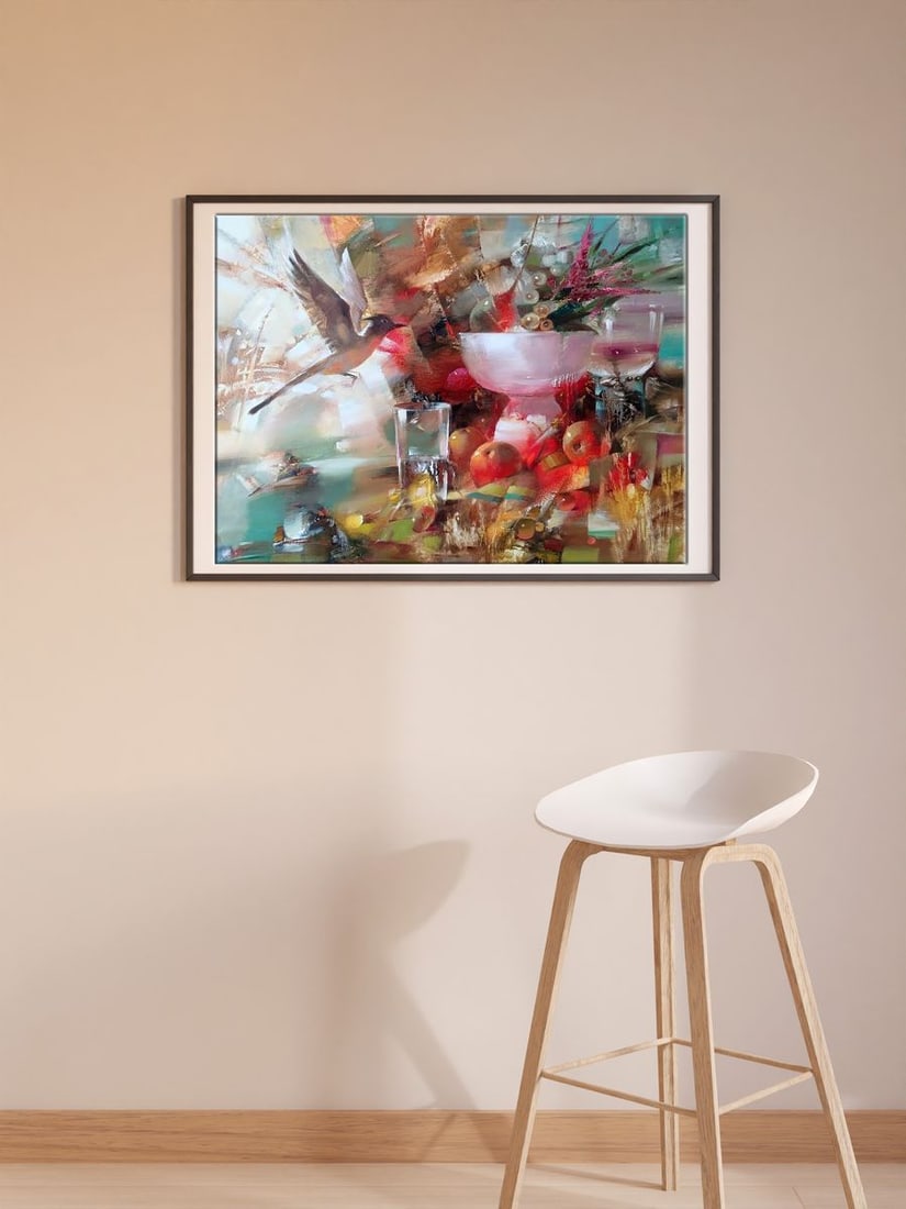 Abstract oil painting Bright morning Anatoly Tarabanov - 3