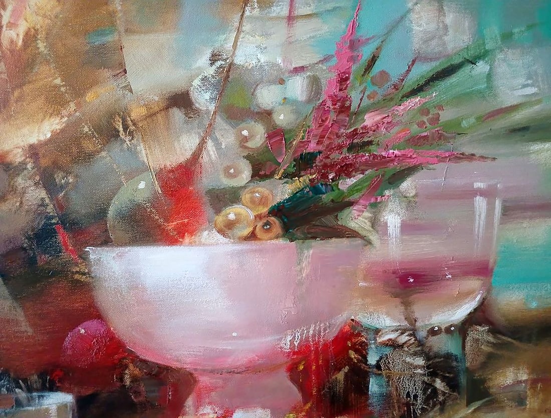 Abstract oil painting Bright morning Anatoly Tarabanov - 5