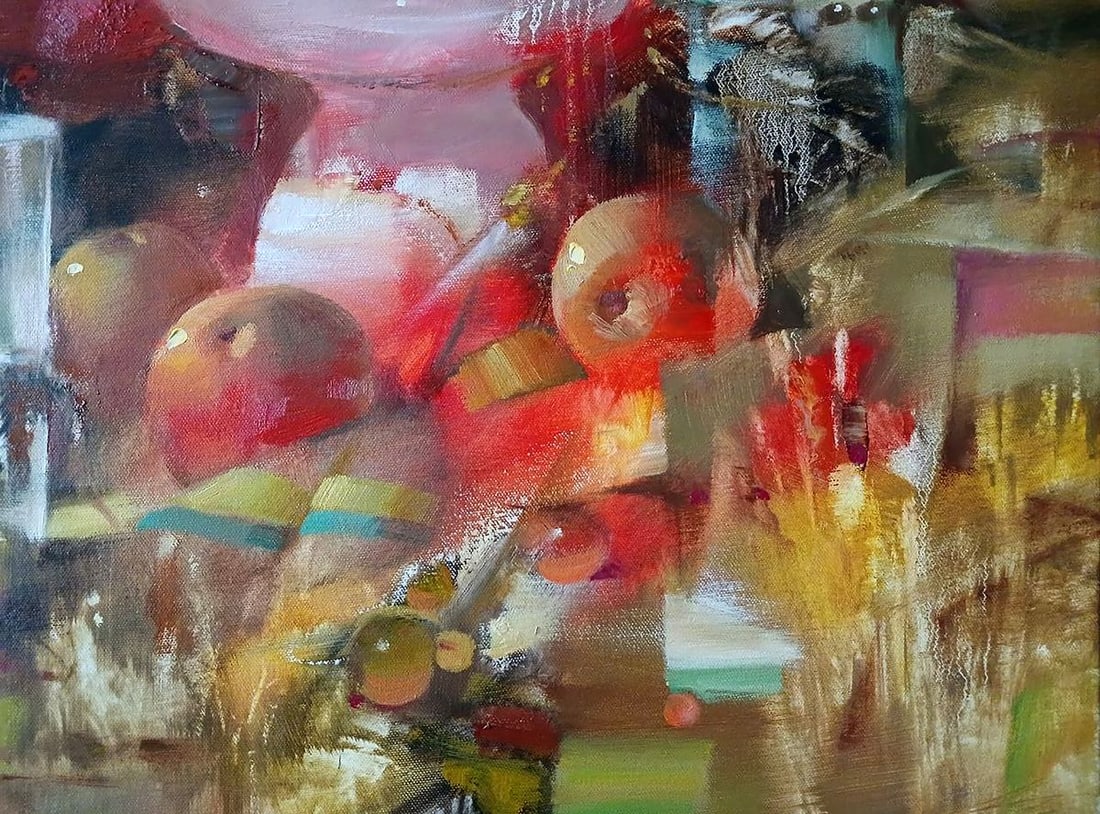 Abstract oil painting Bright morning Anatoly Tarabanov - 8