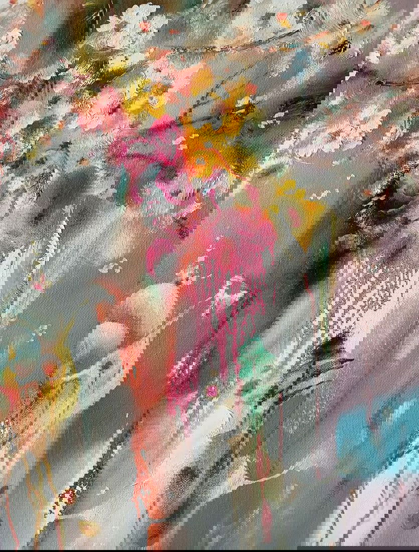 Abstract oil painting Spring 2022 Anatoly Tarabanov - 8