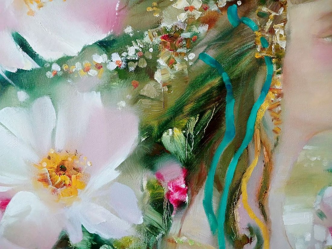 Abstract oil painting April Anatoly Tarabanov - 5