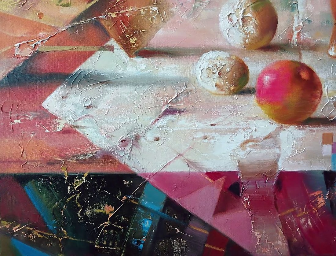 Abstract oil painting Thaw Anatoly Tarabanov - 6