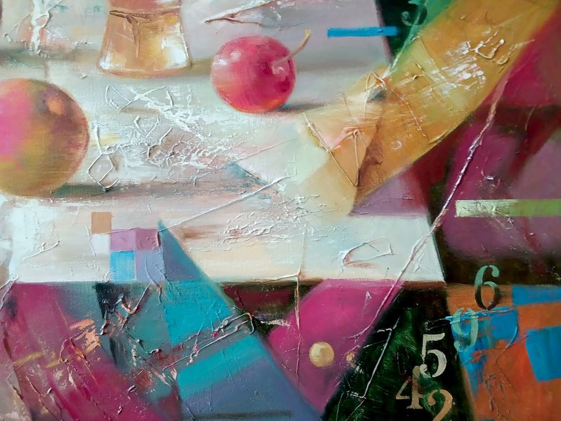 Abstract oil painting Thaw Anatoly Tarabanov - 7