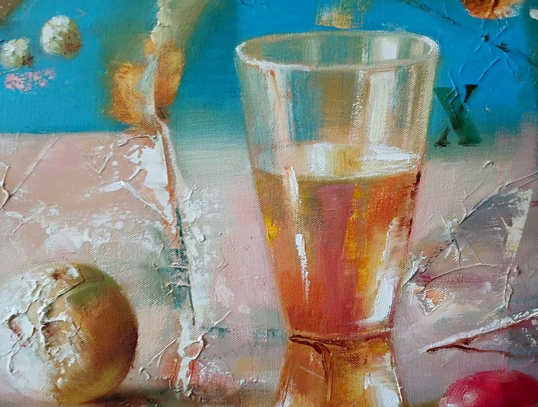 Abstract oil painting Thaw Anatoly Tarabanov - 8