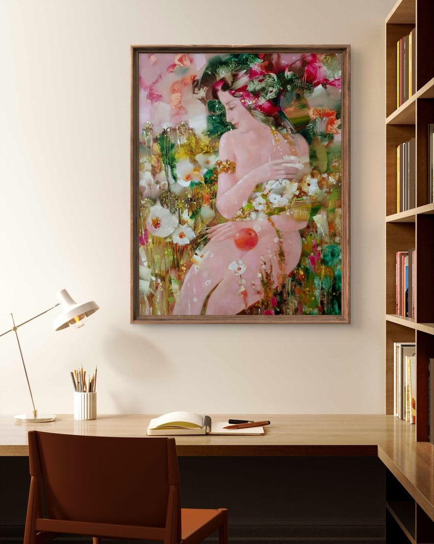 Abstract oil painting Eve Anatoly Tarabanov - 2