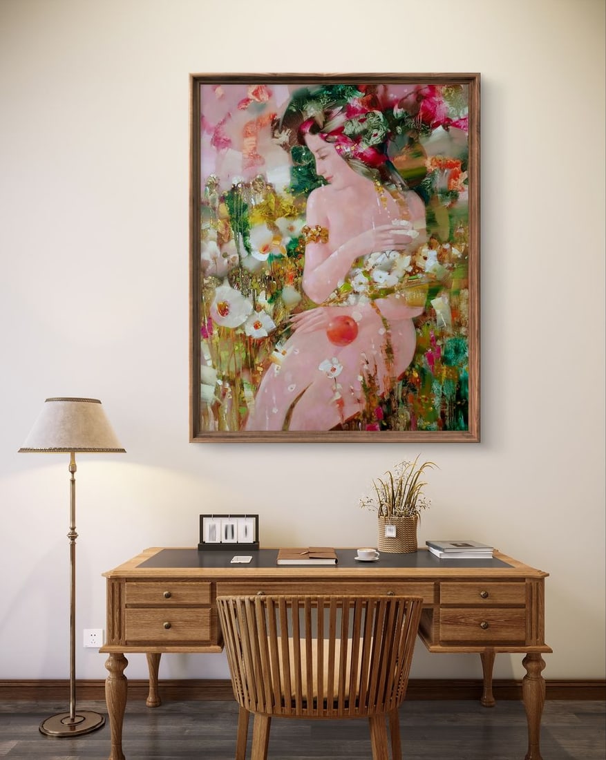 Abstract oil painting Eve Anatoly Tarabanov - 3