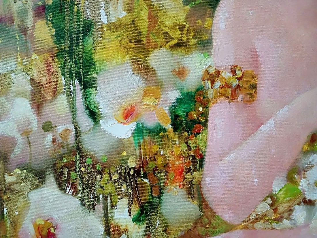 Abstract oil painting Eve Anatoly Tarabanov - 6