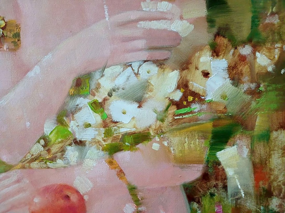 Abstract oil painting Eve Anatoly Tarabanov - 7