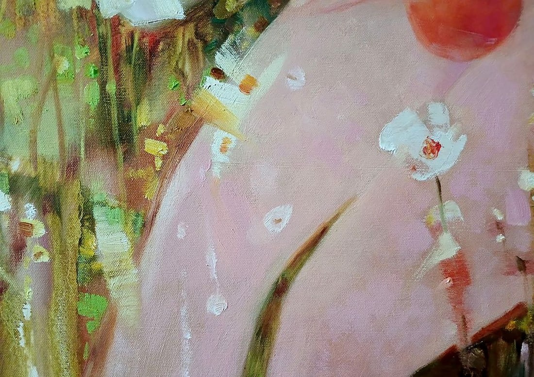 Abstract oil painting Eve Anatoly Tarabanov - 8