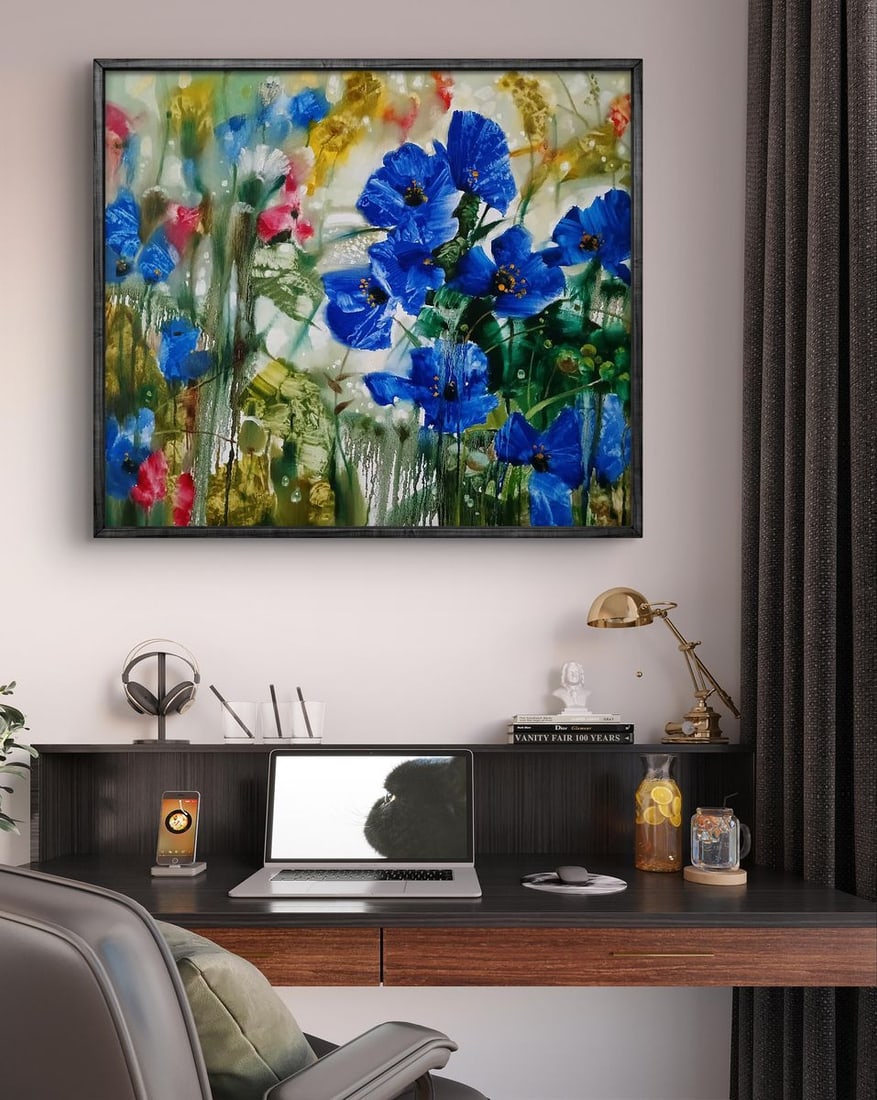 Abstract oil painting Morning dew Anatoly Tarabanov - 3