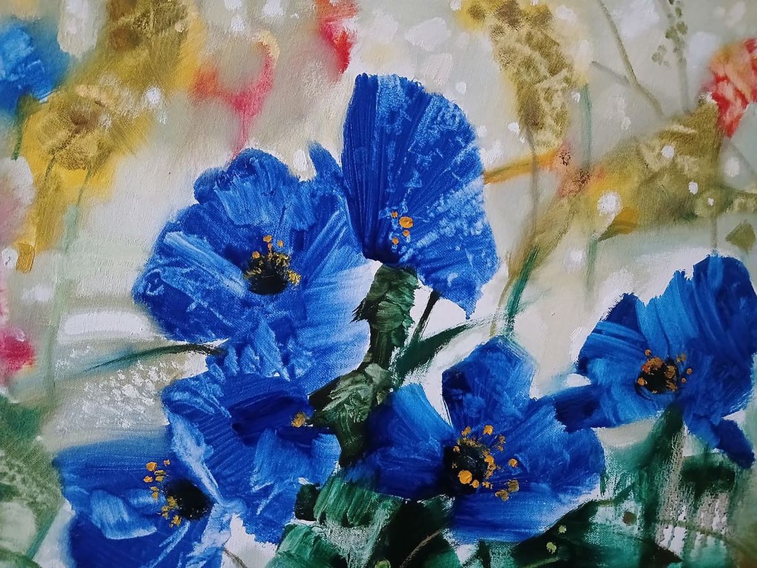 Abstract oil painting Morning dew Anatoly Tarabanov - 5