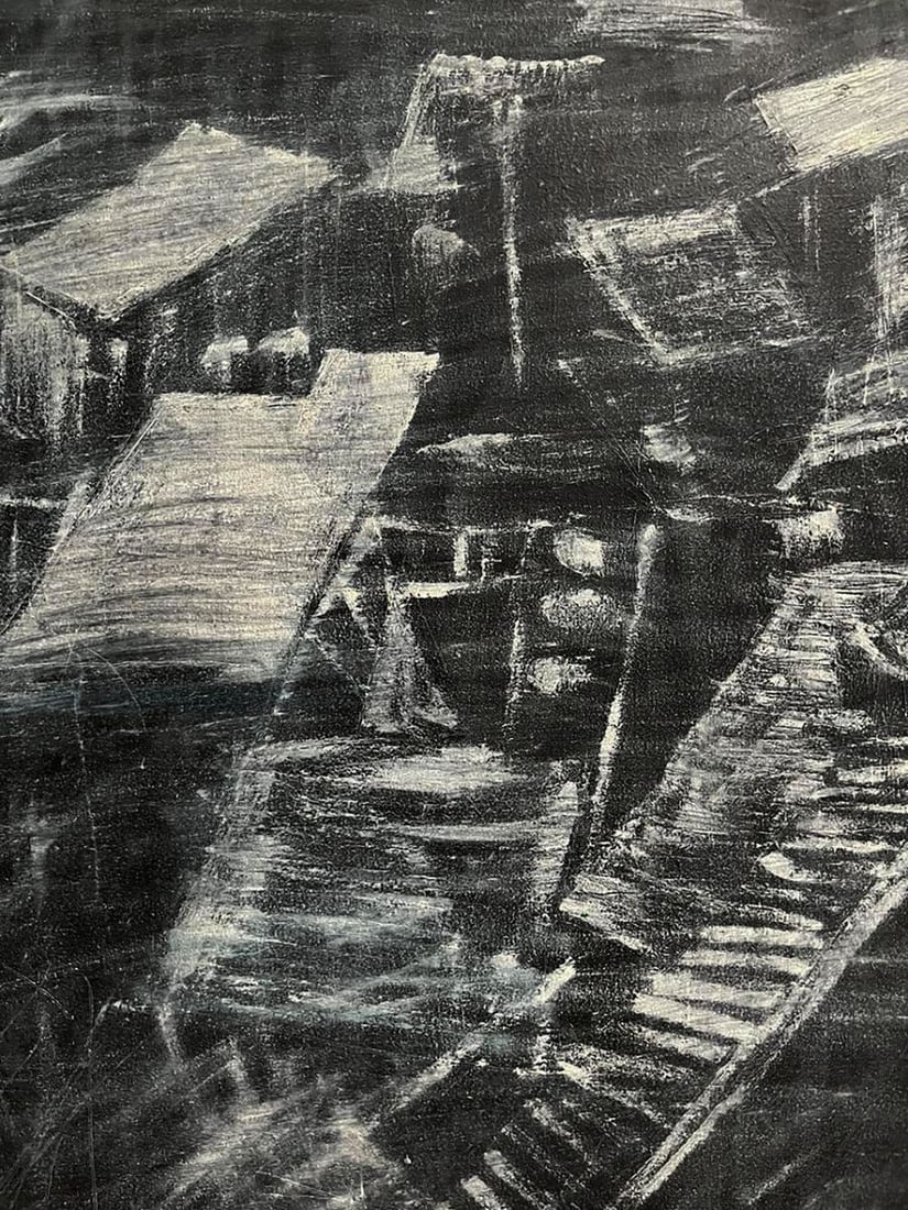 Oil painting City Twilight Serhiy Kovalev - 11