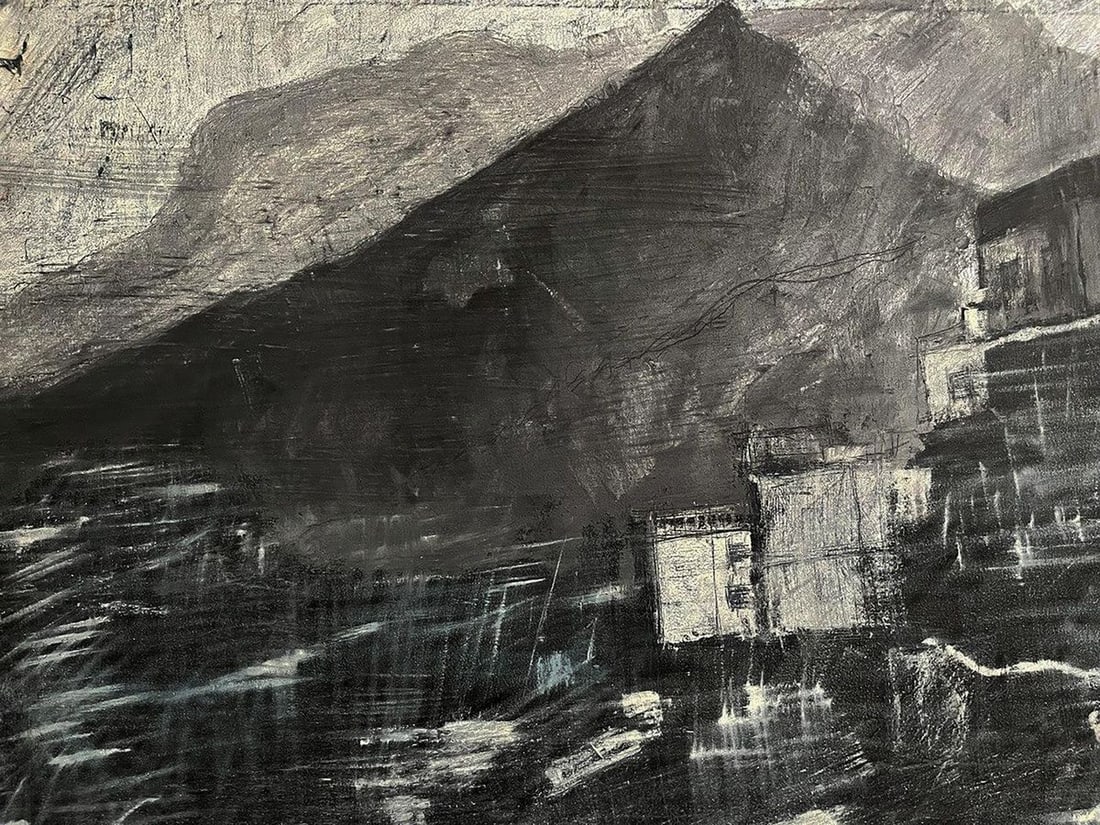 Oil painting City Twilight Serhiy Kovalev - 4