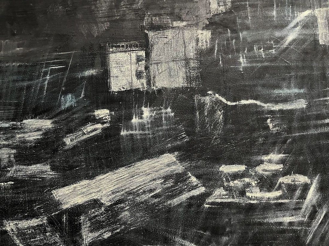 Oil painting City Twilight Serhiy Kovalev - 7