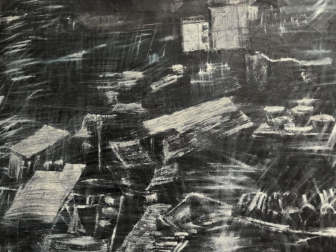 Oil painting City Twilight Serhiy Kovalev - 8