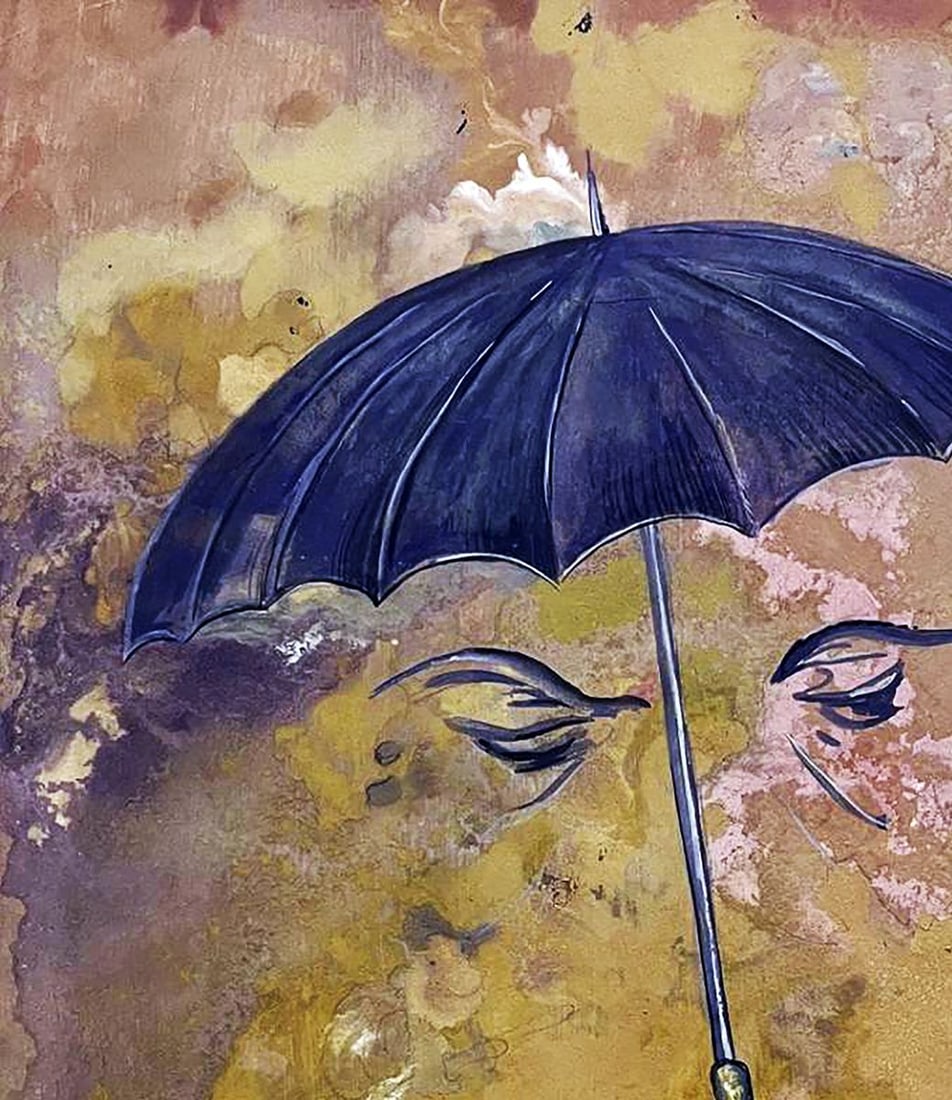 Watercolor painting The vacation is over Dmytro Startsev - 4