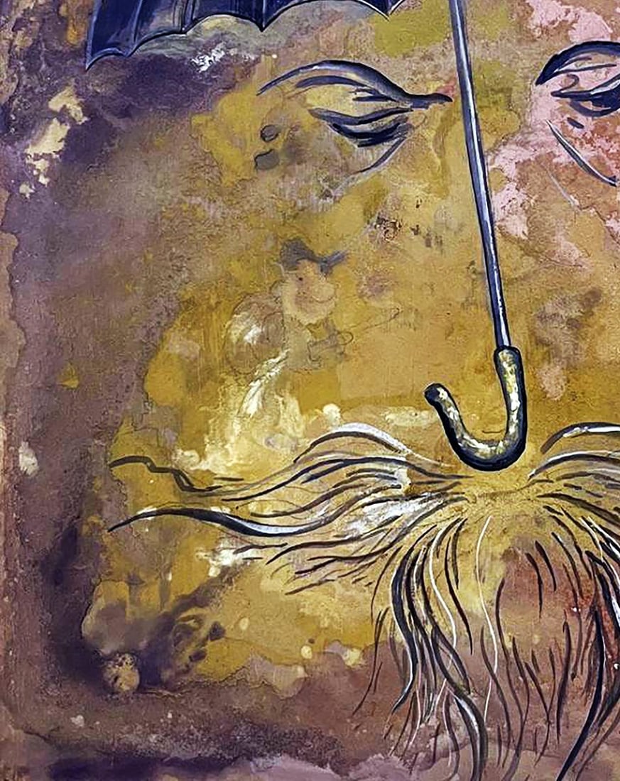 Watercolor painting The vacation is over Dmytro Startsev - 6