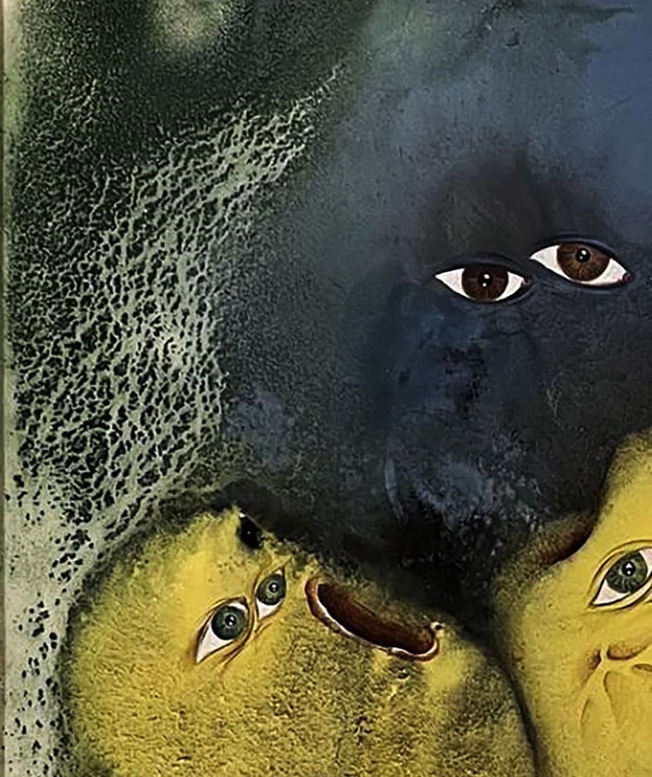 Watercolor painting Creatures close to us in terms of views Dmytro Startsev - 5