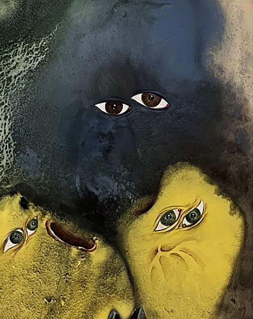 Watercolor painting Creatures close to us in terms of views Dmytro Startsev - 6