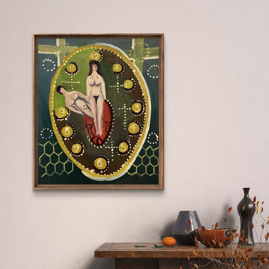 Oil painting Sexual positions Eduard Emelyantsev - 2