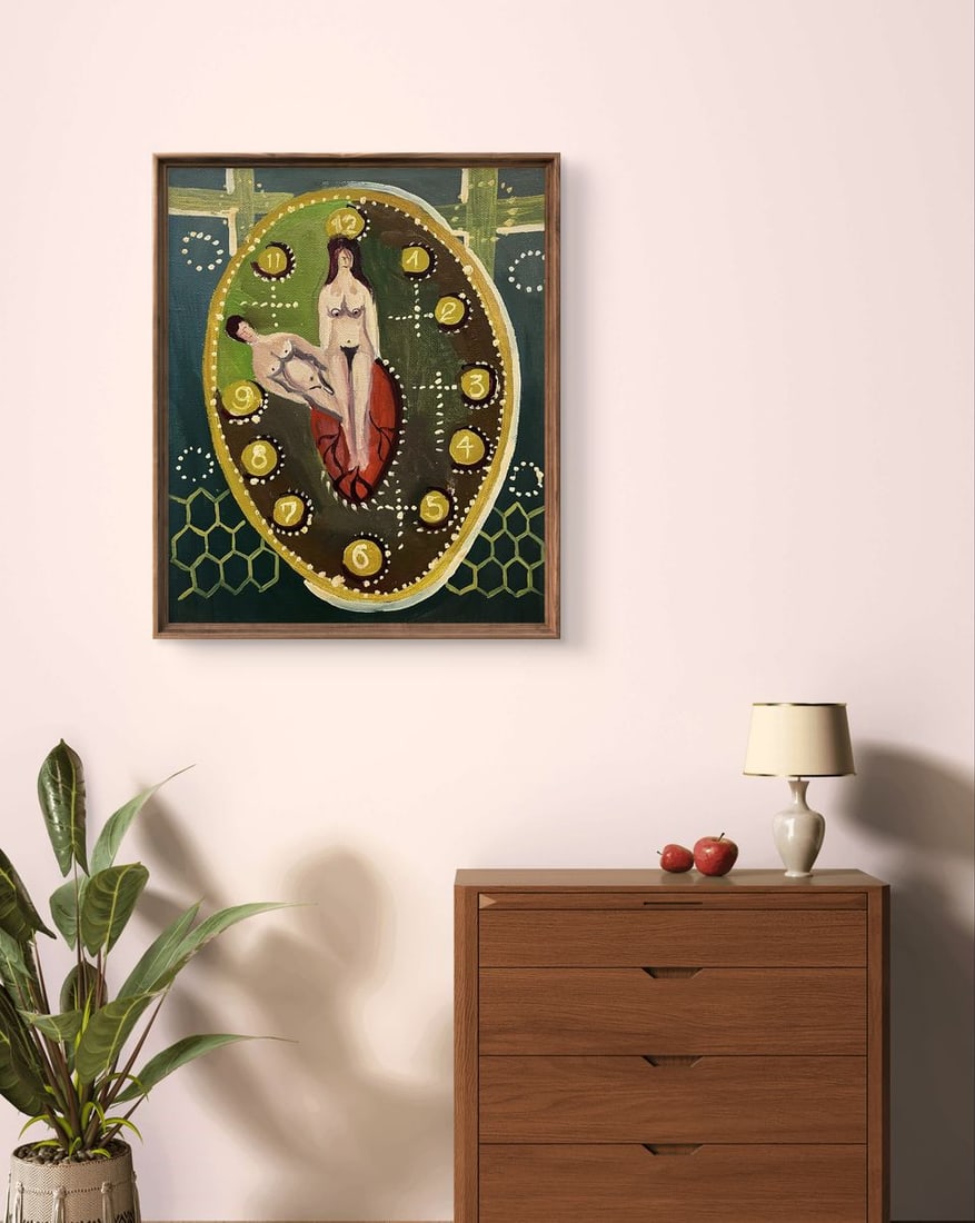 Oil painting Sexual positions Eduard Emelyantsev - 3