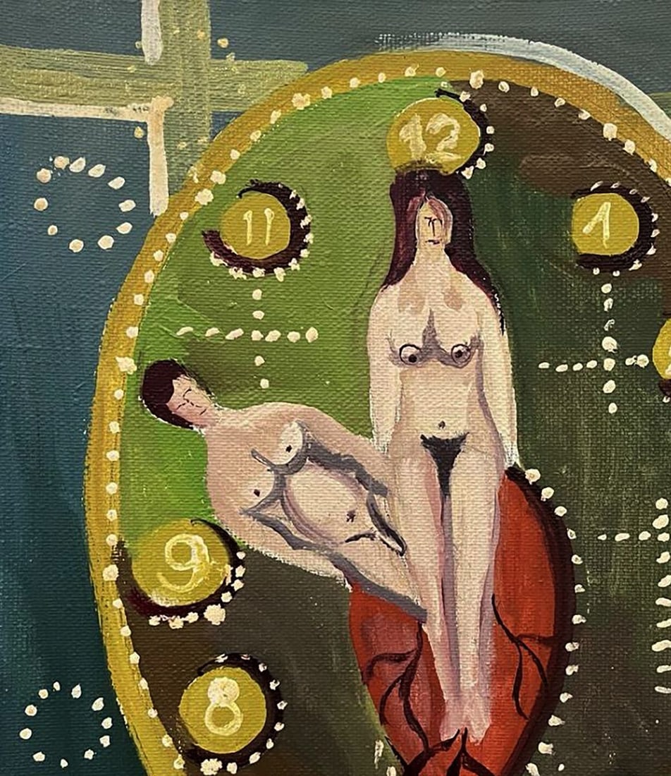 Oil painting Sexual positions Eduard Emelyantsev - 4