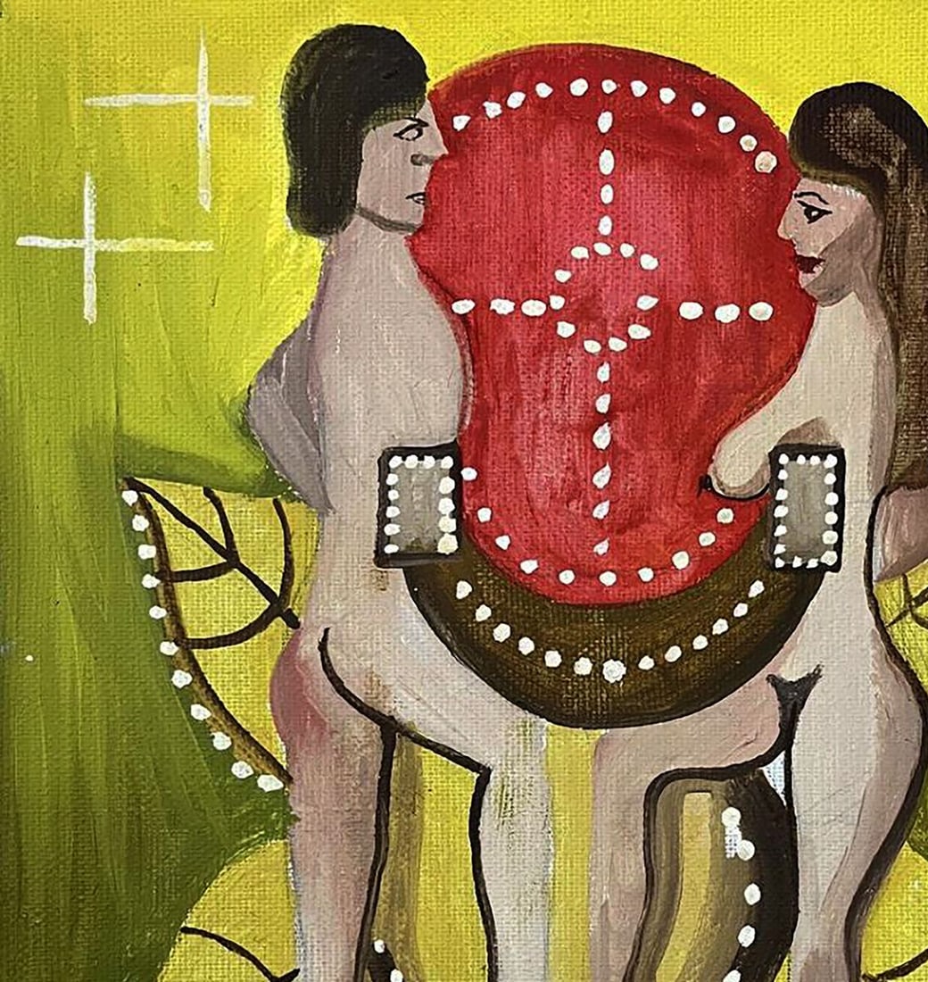 Oil painting Meeting of a couple Eduard Emelyantsev - 4