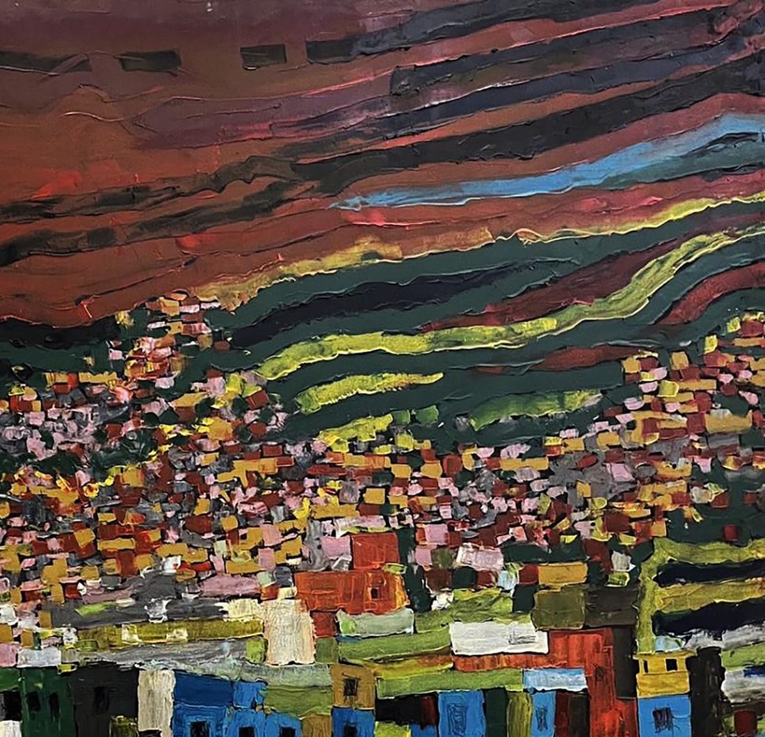Oil painting Favelas Serhiy Kovalev - 5