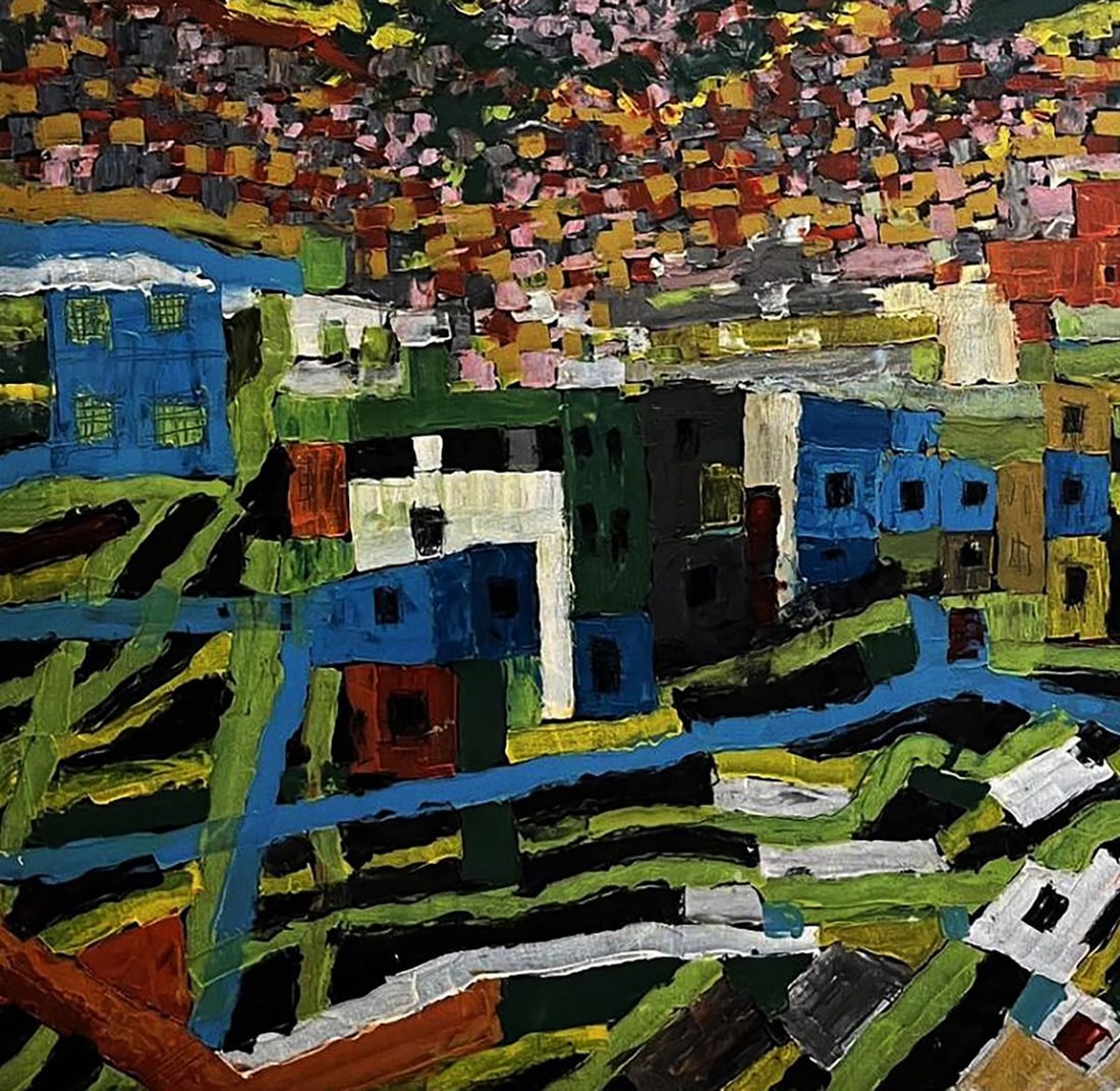 Oil painting Favelas Serhiy Kovalev - 6