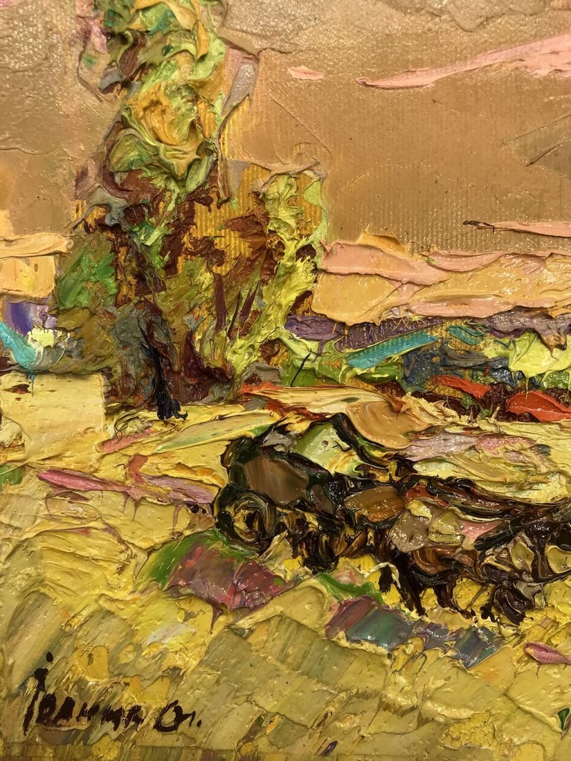 Oil painting The beaten path Kalenyuk Alex - 4