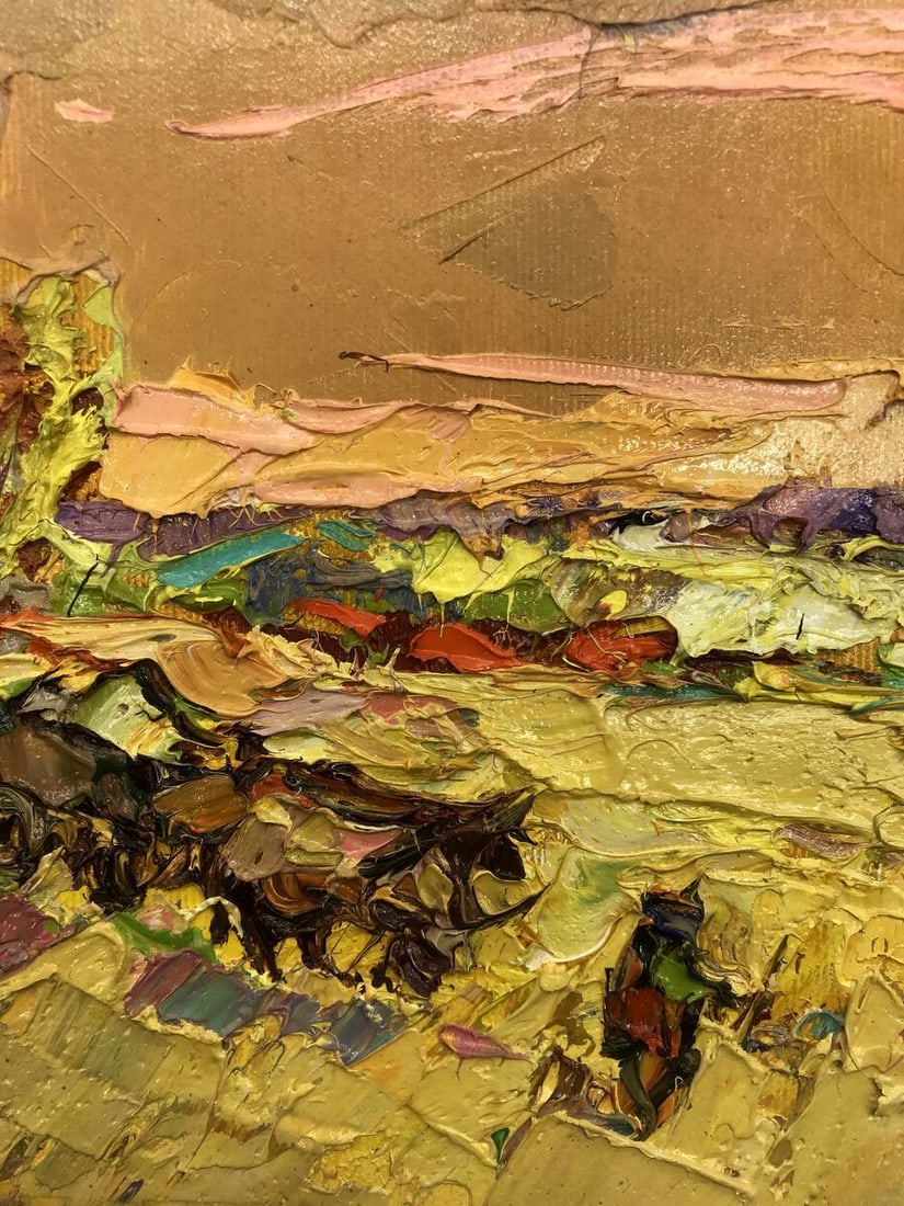 Oil painting The beaten path Kalenyuk Alex - 5