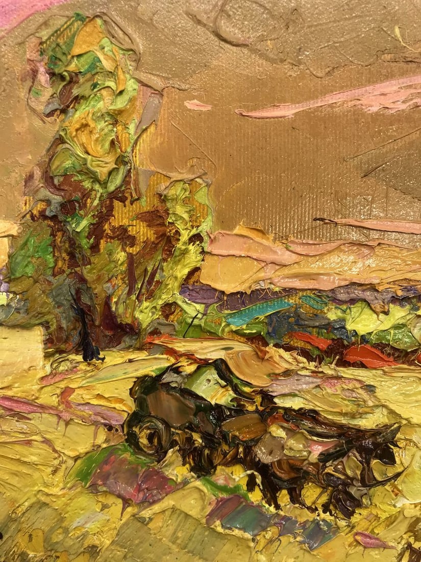 Oil painting The beaten path Kalenyuk Alex - 8