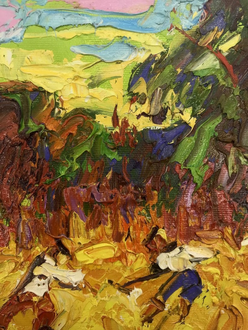 Oil painting Stubble Kalenyuk Alex - 9