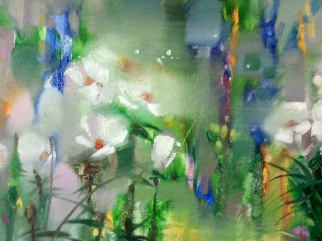 Abstract oil painting Breeze Borisovich Tarabanov - 2