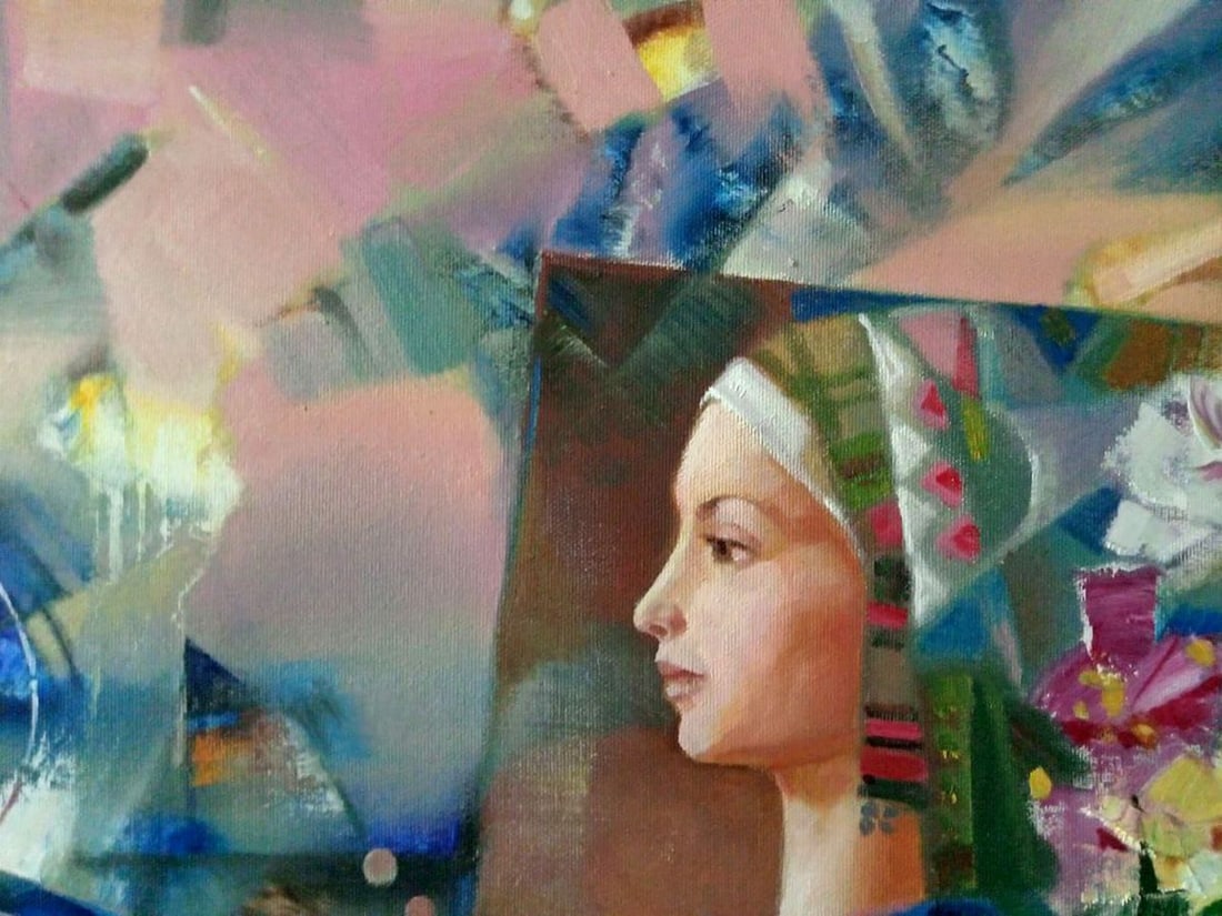 Abstract oil painting Metamorphoses Borisovich Tarabanov - 4