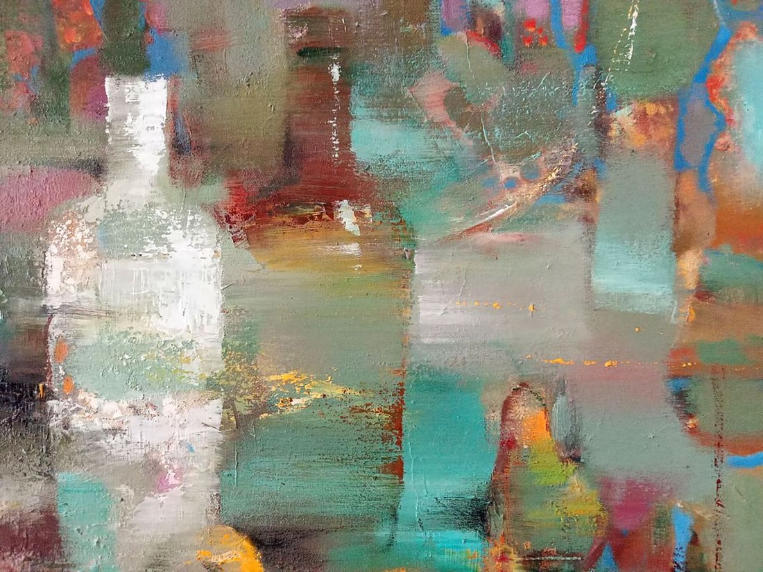 Abstract oil painting Still life Anatoly Borisovich Tarabanov - 3